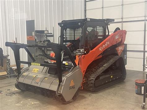 commercial mulch kubota or skid steer|kubota forestry mulcher for sale.